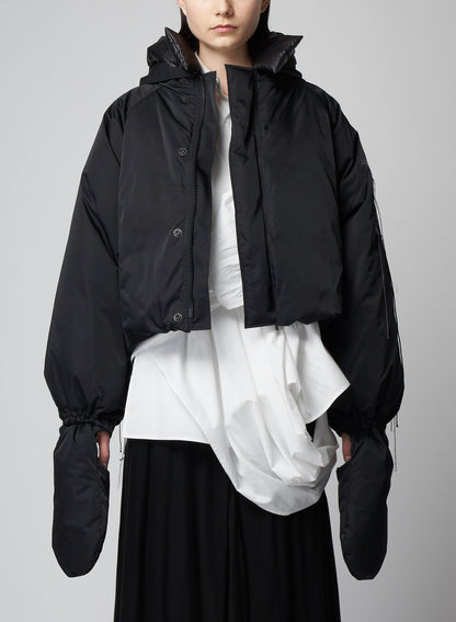 PE TWILL EMBROIDERY WITH MITTEN J