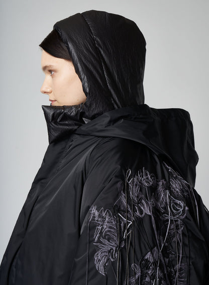 PE TWILL EMBROIDERY WITH MITTEN J