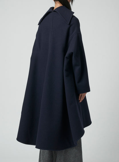 AIRY MOSSER B COLLAR FLARE COAT