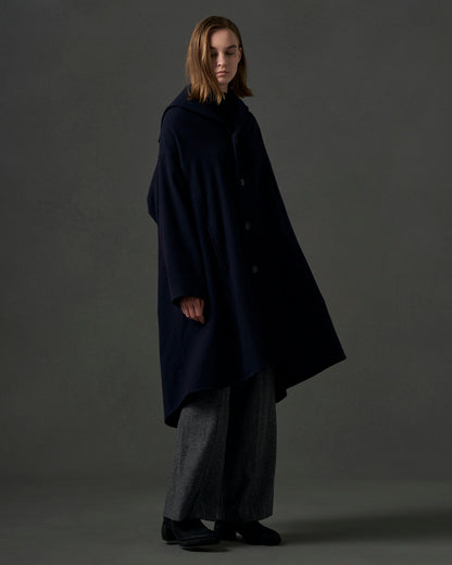 AIRY MOSSER B COLLAR FLARE COAT