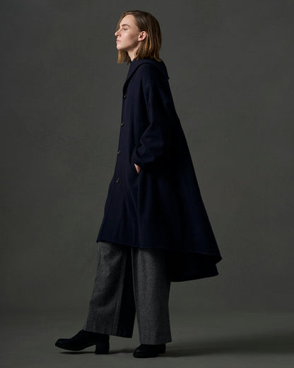 AIRY MOSSER B COLLAR FLARE COAT