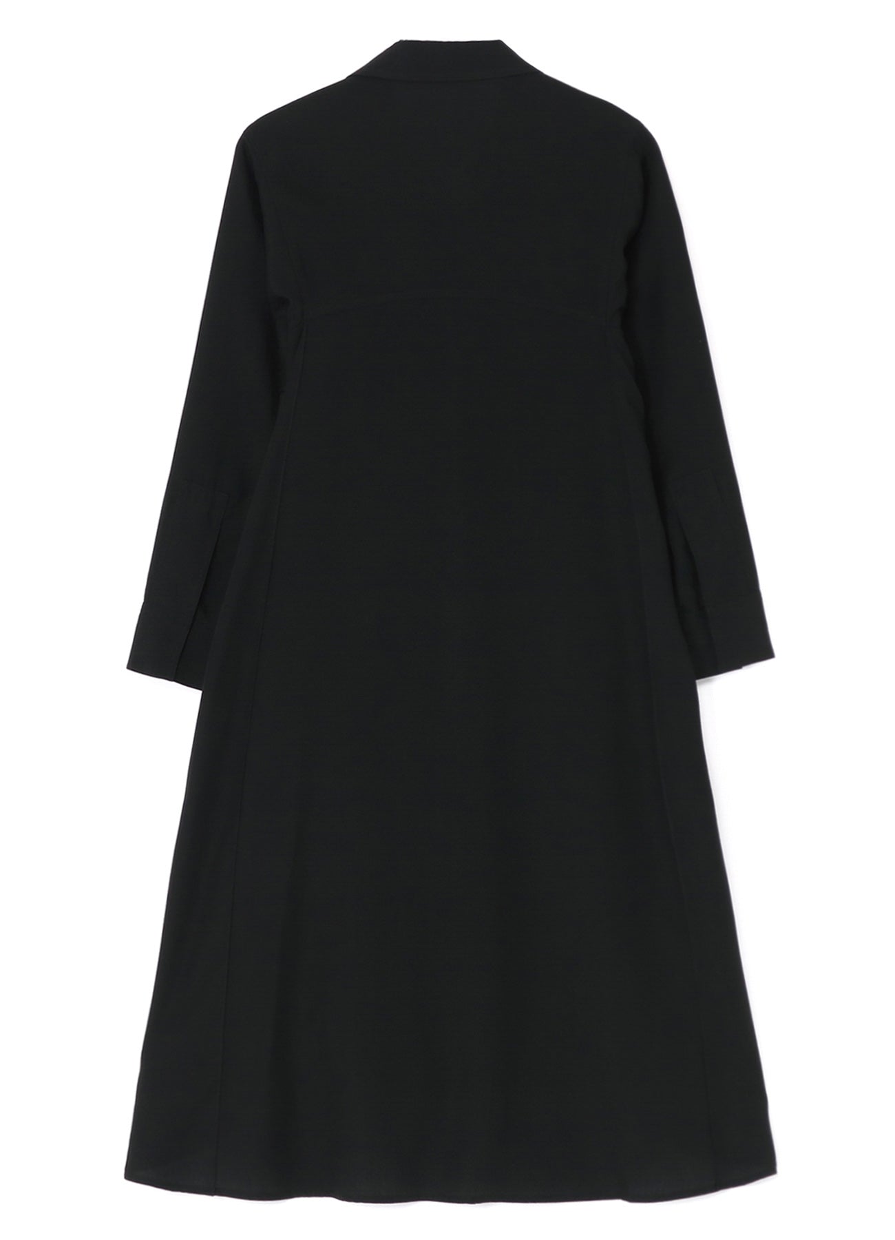 CELLULOSE POPLIN WORK SHIRT LONG DRESS