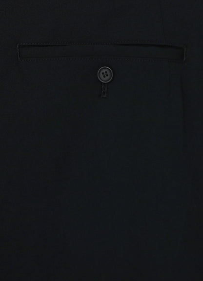 GABARDINE DROP CROTCH PANTS