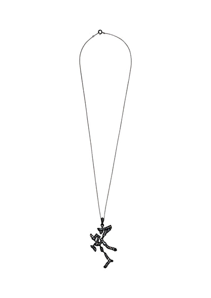 SV/CZ/BK RUTE TRANQUIL PENDANT BLK