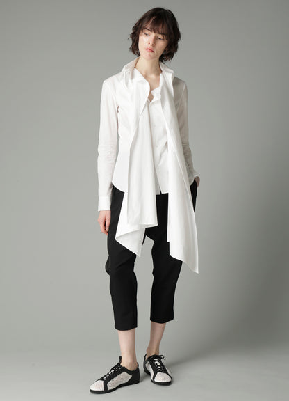 BROAD STOLE DETAIL BLOUSE