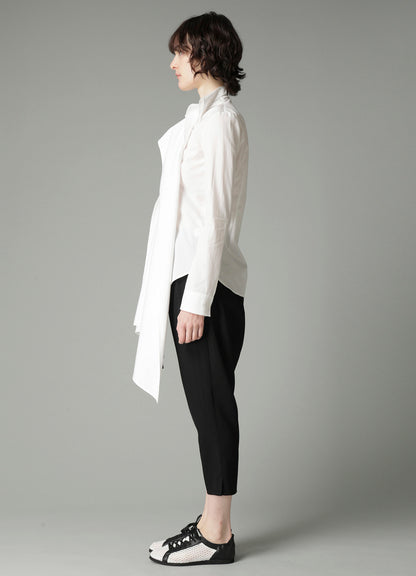 BROAD STOLE DETAIL BLOUSE