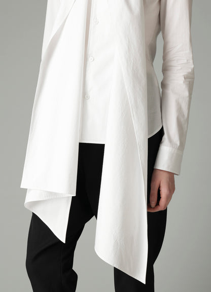 BROAD STOLE DETAIL BLOUSE