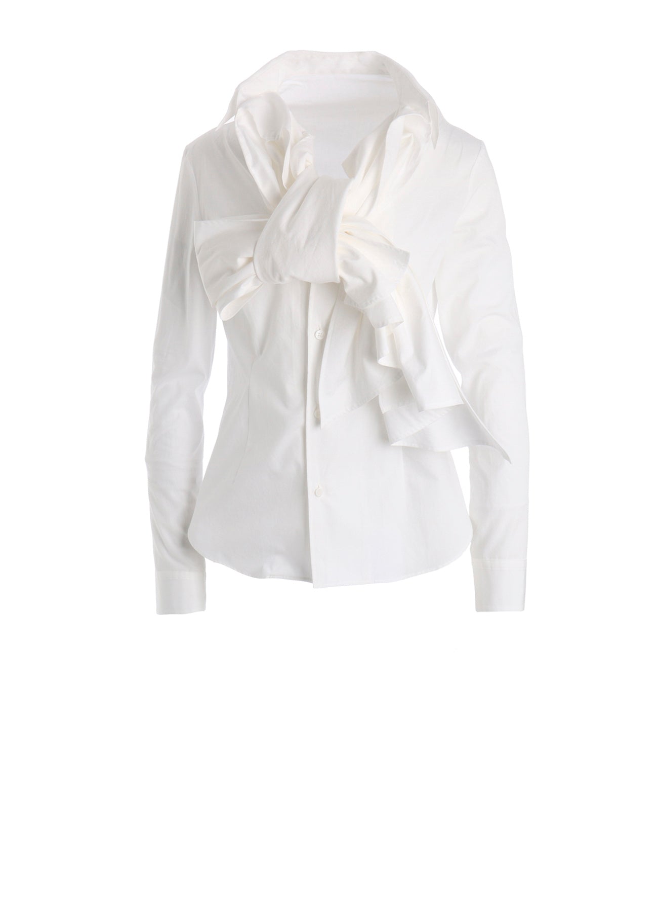 BROAD STOLE DETAIL BLOUSE