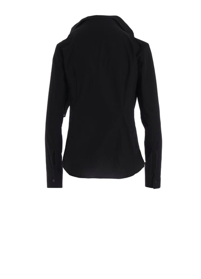 BROAD STOLE DETAIL BLOUSE