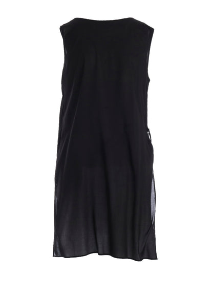 Ry LAWN DOUBLE LAYER SLEEVELESS B