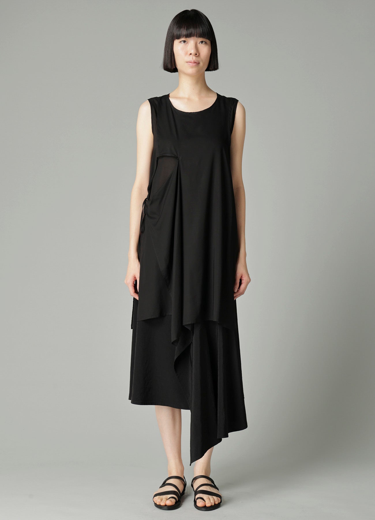 Ry LAWN DOUBLE LAYER SLEEVELESS B