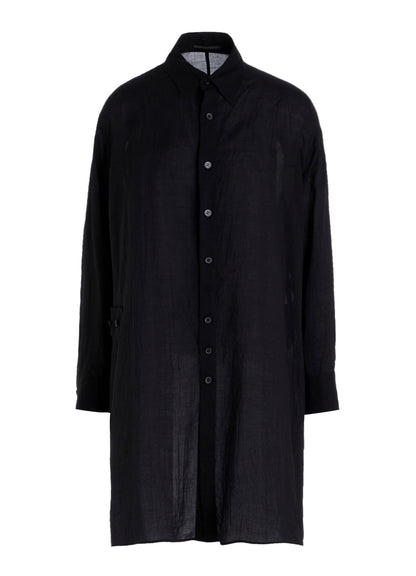 CELLULOSE LAWN F WRAP RELAXED FIT BLOUSE