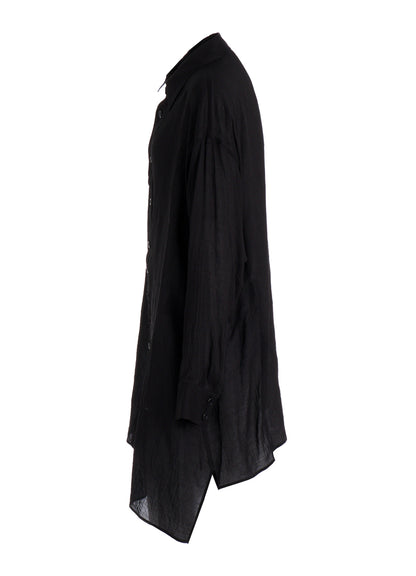 CELLULOSE LAWN F WRAP RELAXED FIT BLOUSE