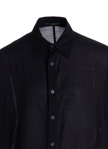 CELLULOSE LAWN F WRAP RELAXED FIT BLOUSE