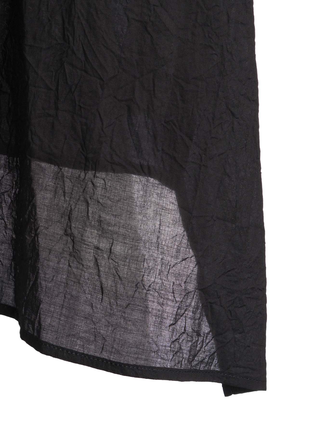 CELLULOSE LAWN F WRAP RELAXED FIT BLOUSE