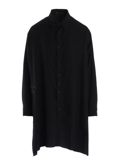 Ry/Si VOILE F WRAP RELAXED FIT BLOUSE