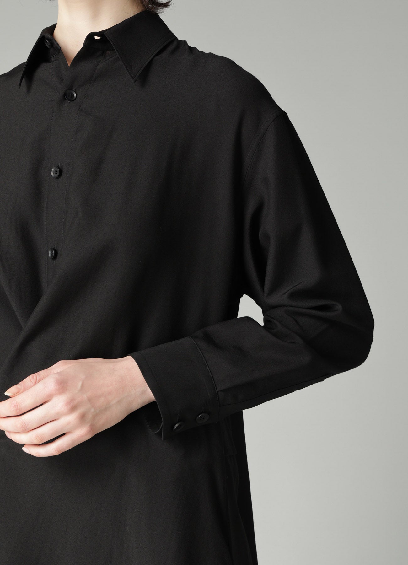 Ry/Si VOILE F WRAP RELAXED FIT BLOUSE