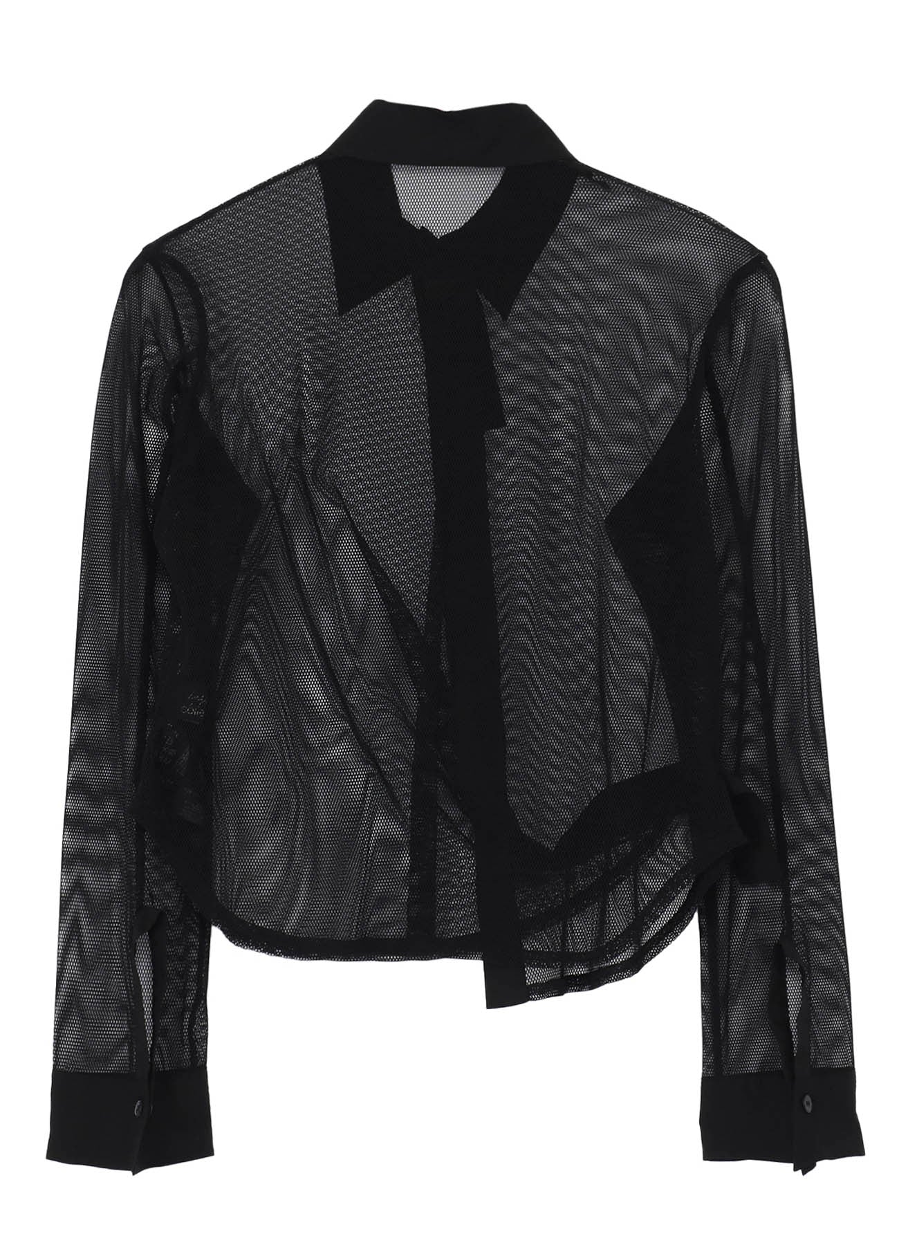 Pe/TULLE  CUFF DETAIL BLOUSE