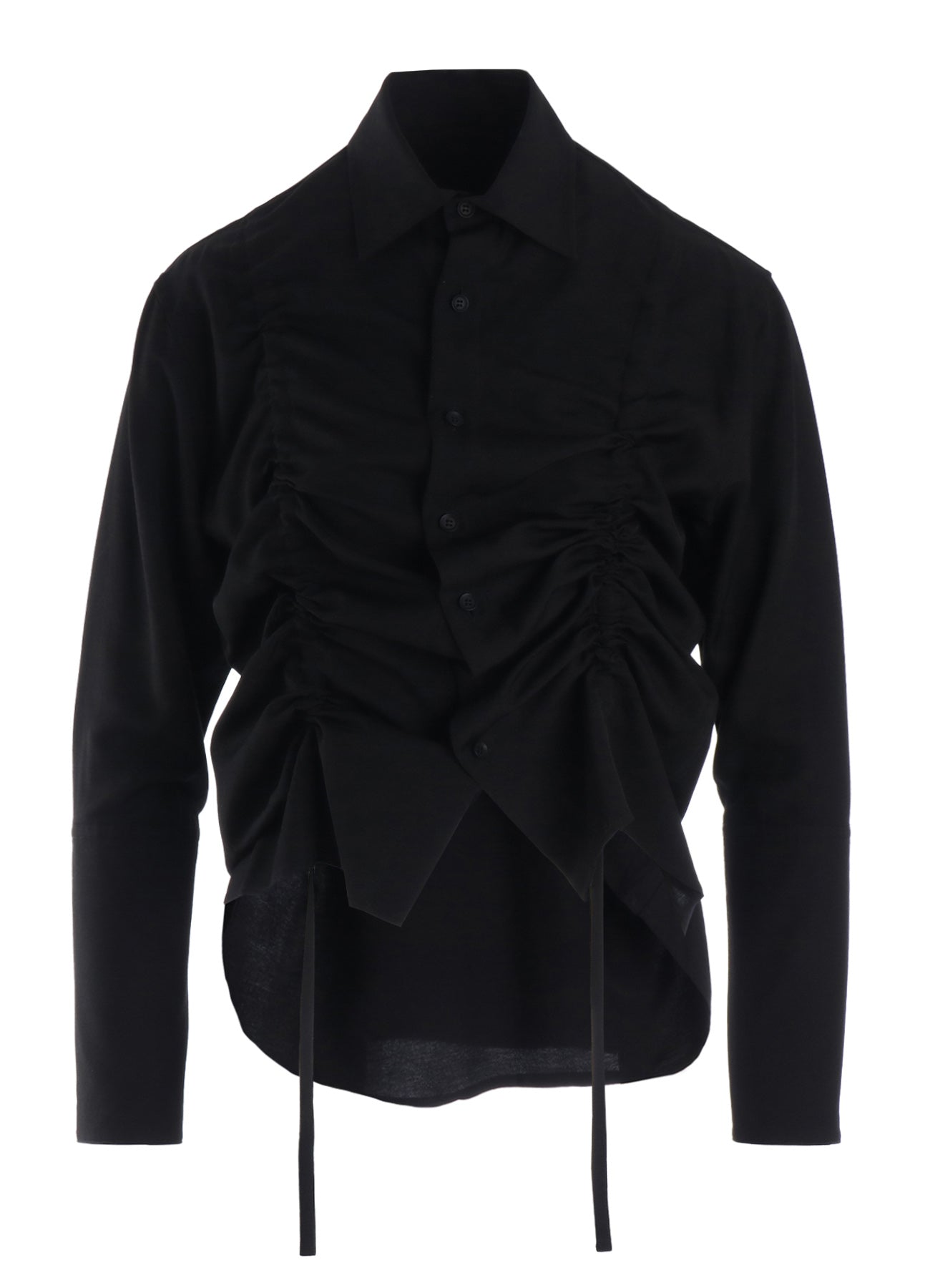 Ry/Si VOILE GATHER DETAIL SHIRT