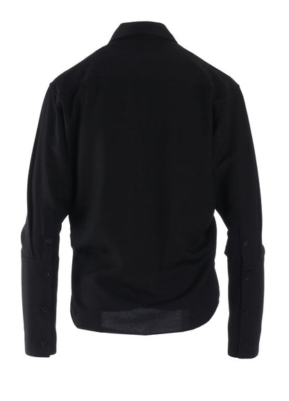 Ry/Si VOILE GATHER DETAIL SHIRT