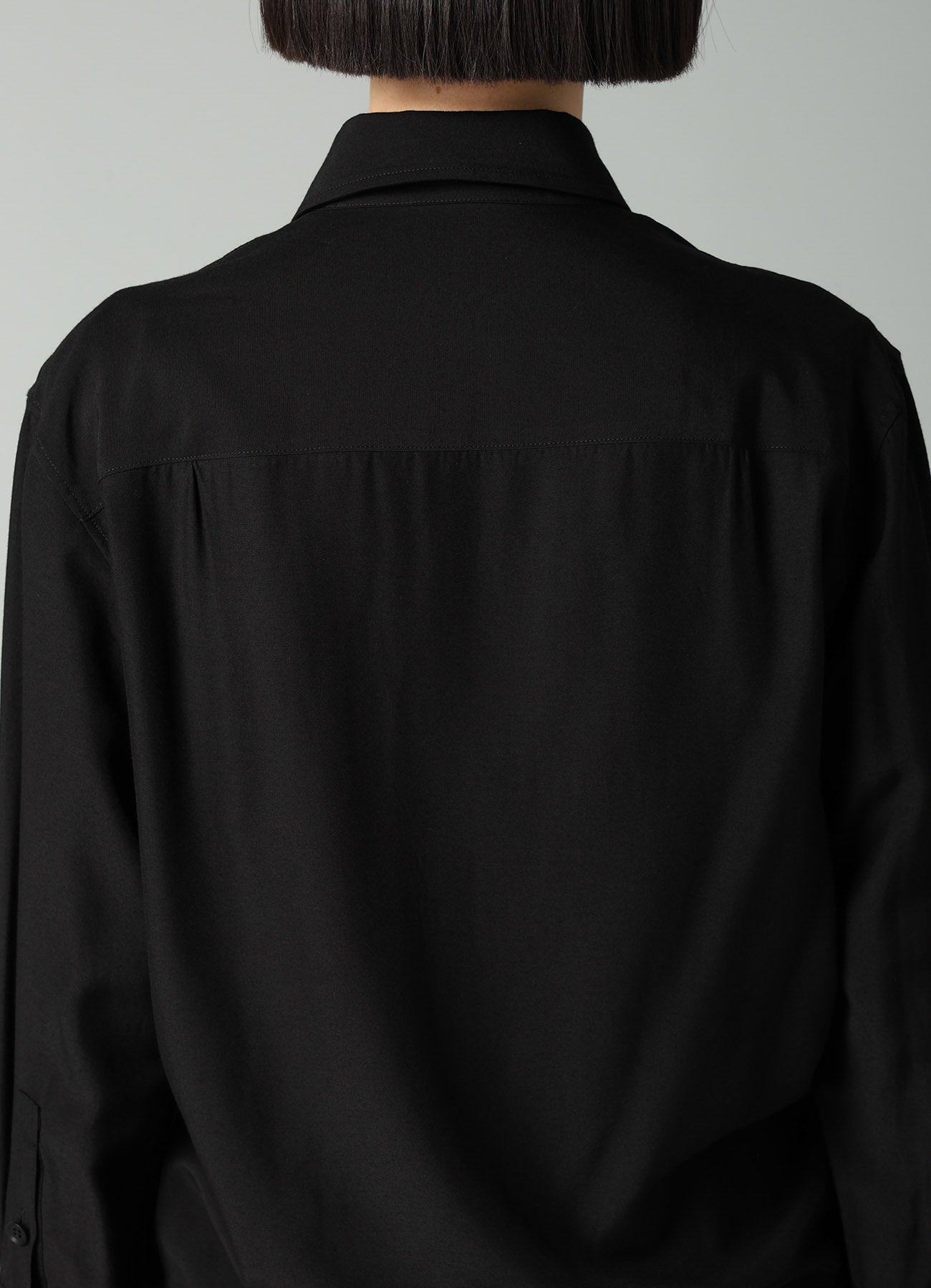 Ry/Si VOILE GATHER DETAIL SHIRT