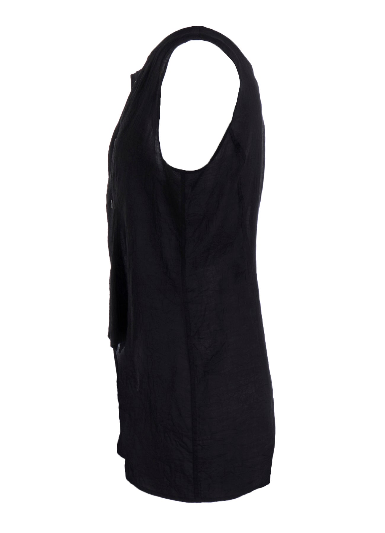 CELLULOSE LAWN SLEEVELESS BLOUSE
