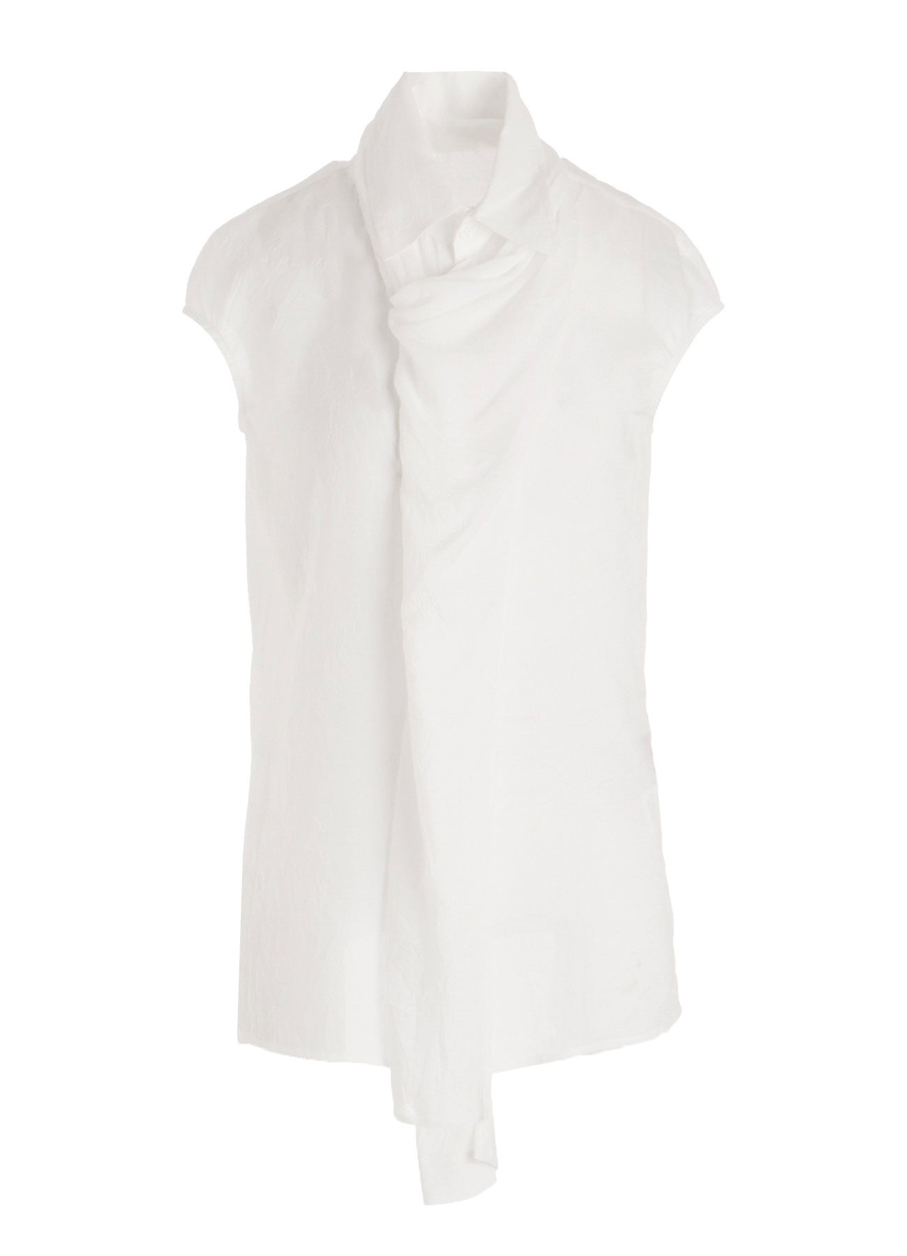 CELLULOSE LAWN FRONT STOLE D FRENCH SLV SHIRT