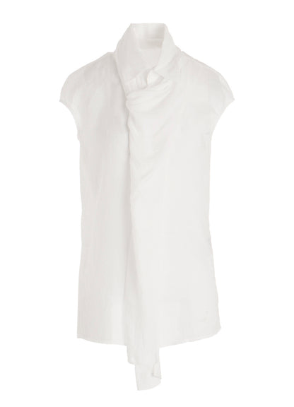 CELLULOSE LAWN FRONT STOLE D FRENCH SLV SHIRT