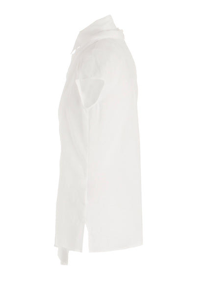 CELLULOSE LAWN FRONT STOLE D FRENCH SLV SHIRT