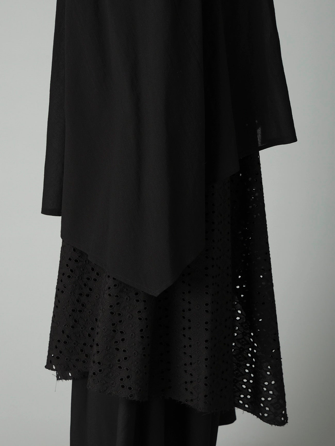 COTTON CHIFFON RAGLAN BLOUSE