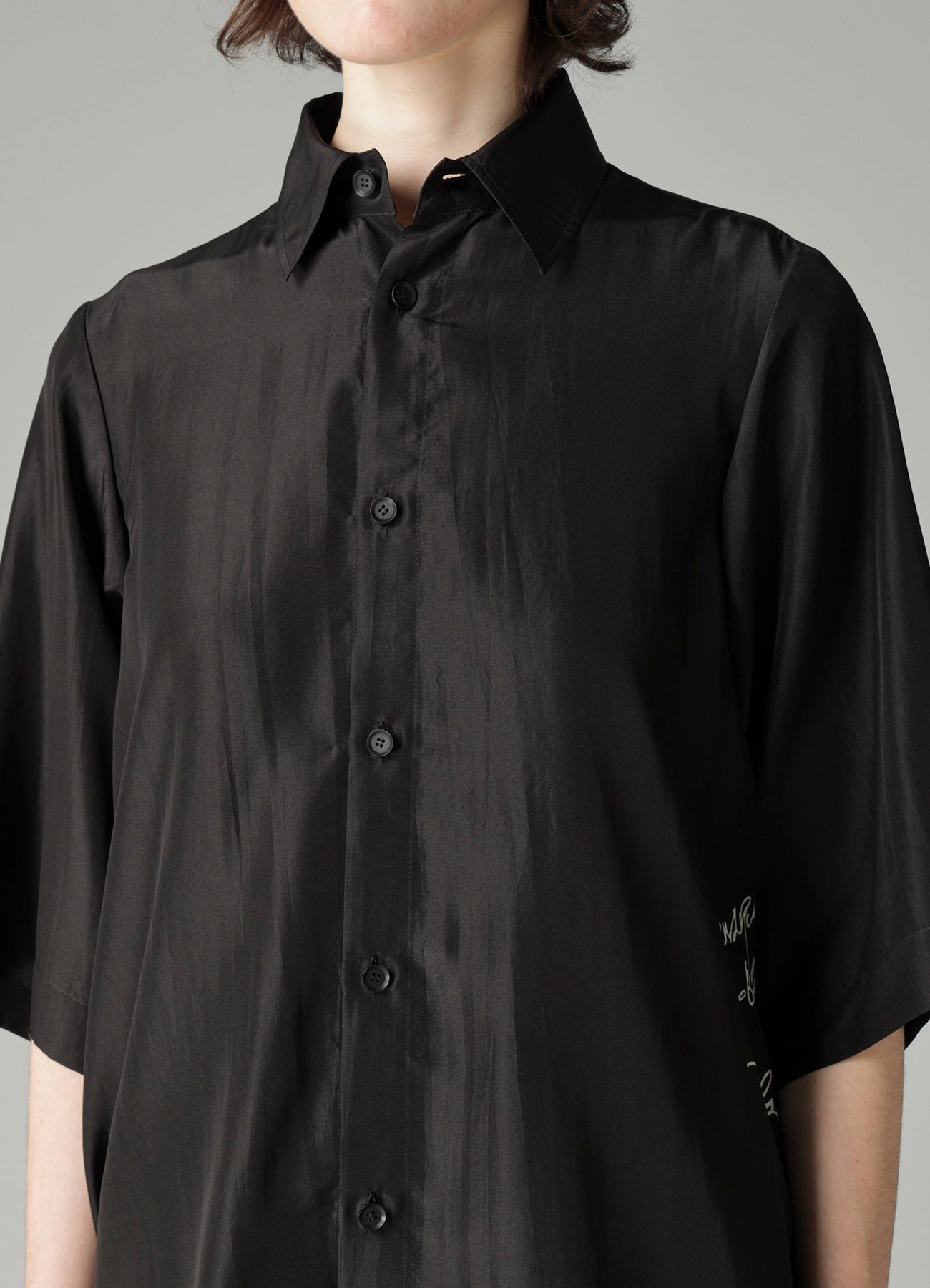 MESSAGE PT 3 FLOUNCE SHORT SLV BLOUSE