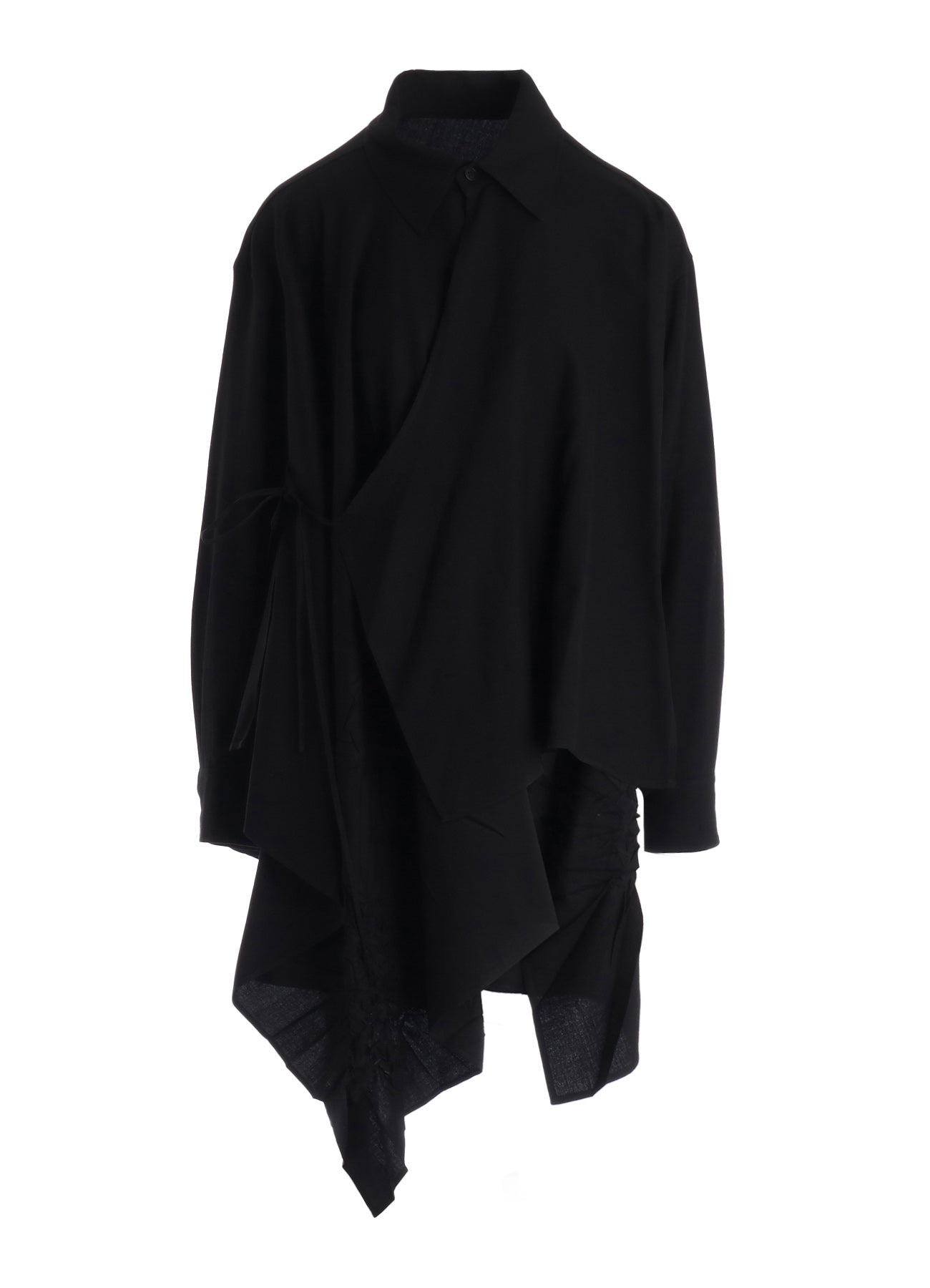 Ry/C SERGE ASYMMETRIC BLOUSE – THE SHOP YOHJI YAMAMOTO