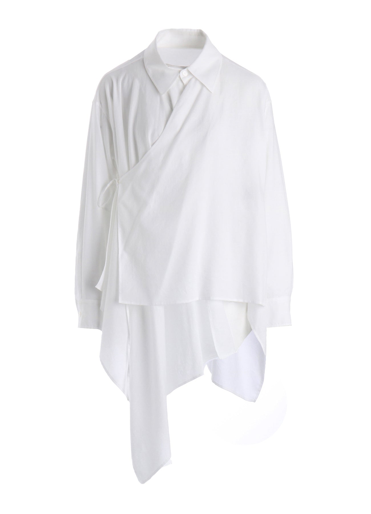 CELLULOSE COTTON VIYELLA ASYMMETRIC BLOUSE