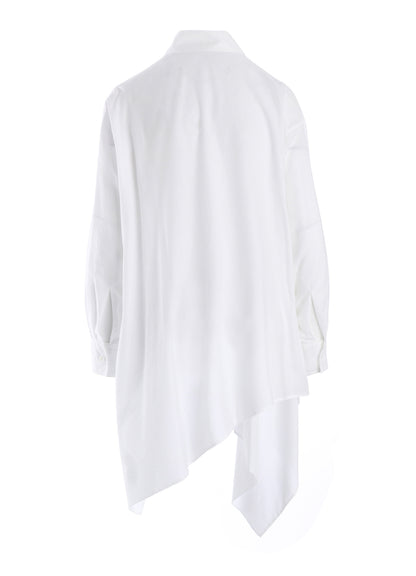 CELLULOSE COTTON VIYELLA ASYMMETRIC BLOUSE