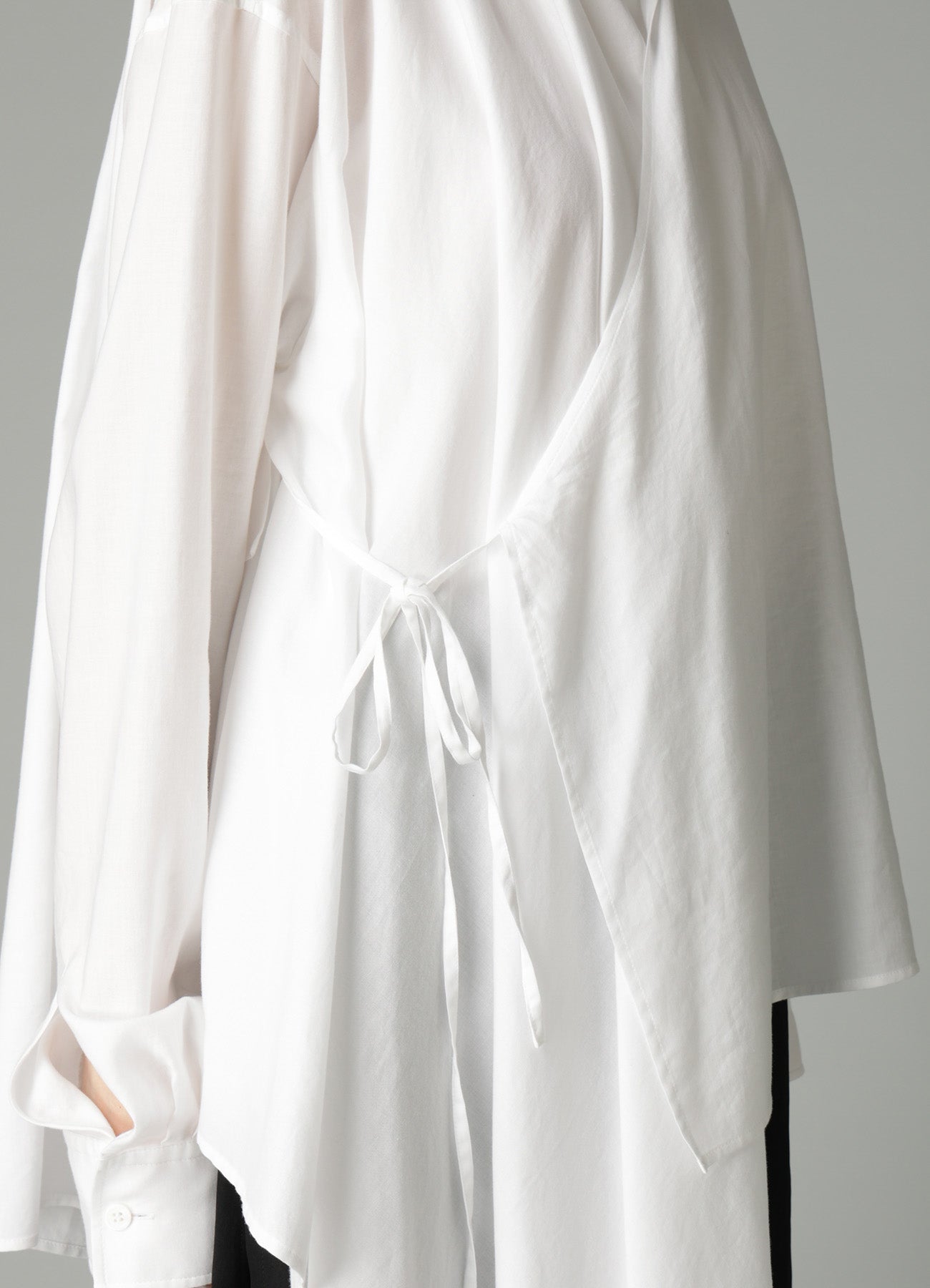 CELLULOSE COTTON VIYELLA ASYMMETRIC BLOUSE