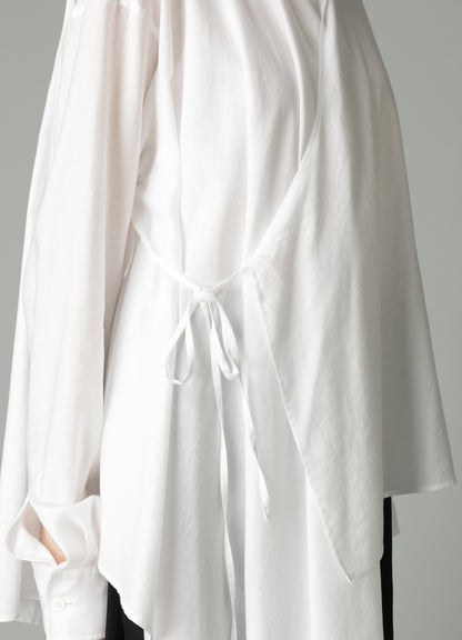 CELLULOSE COTTON VIYELLA ASYMMETRIC BLOUSE