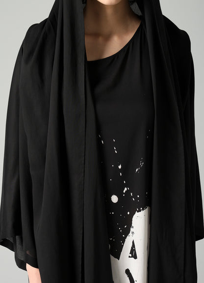 CELLULOSE LAWN STOLE D DOLMAN SLV COAT