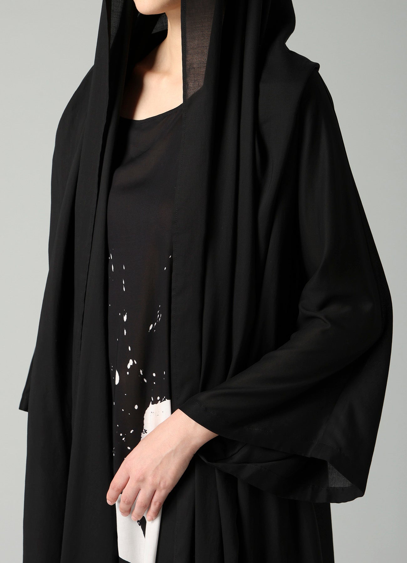 CELLULOSE LAWN STOLE D DOLMAN SLV COAT – THE SHOP YOHJI YAMAMOTO