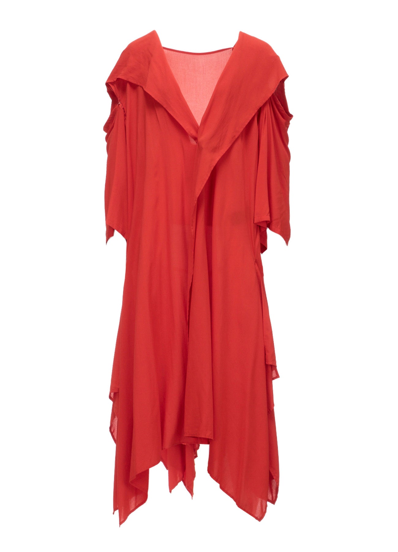 RAYON LAWN O SHOULDER COAT