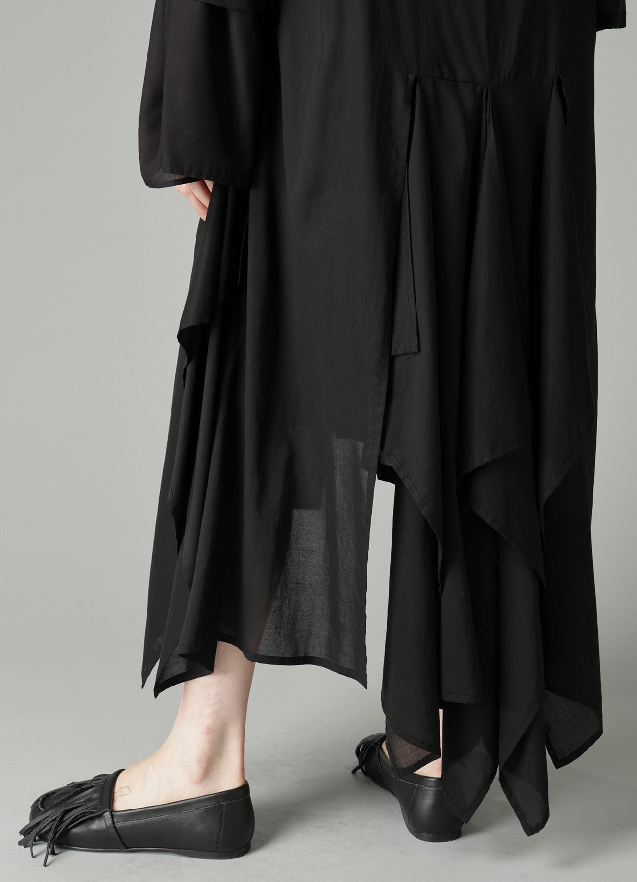 CELLULOSE LAWN O SHOULDER COAT