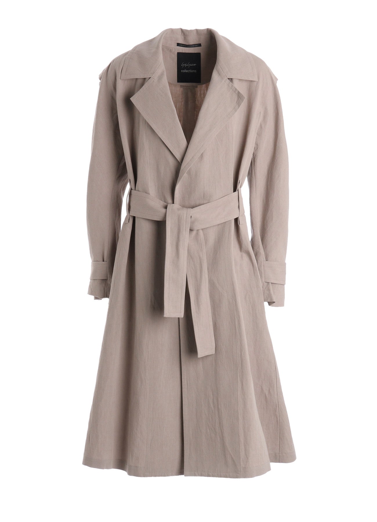 C/Li POPLIN WRAP TRENCH COAT