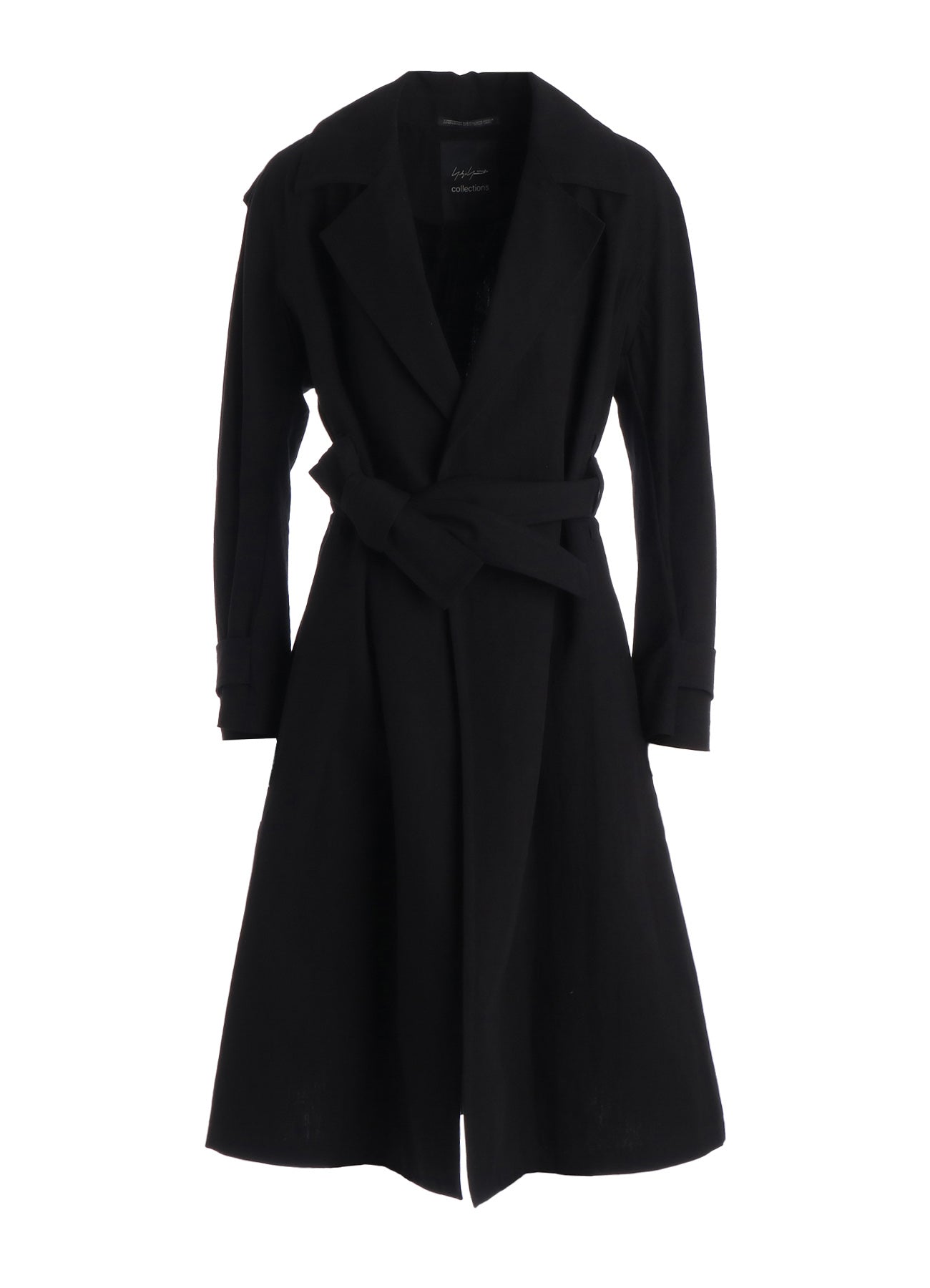 C/Li POPLIN WRAP TRENCH COAT – THE SHOP YOHJI YAMAMOTO