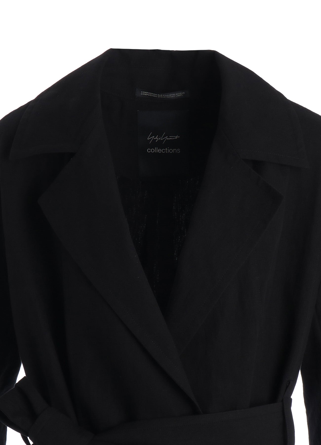 C/Li POPLIN WRAP TRENCH COAT