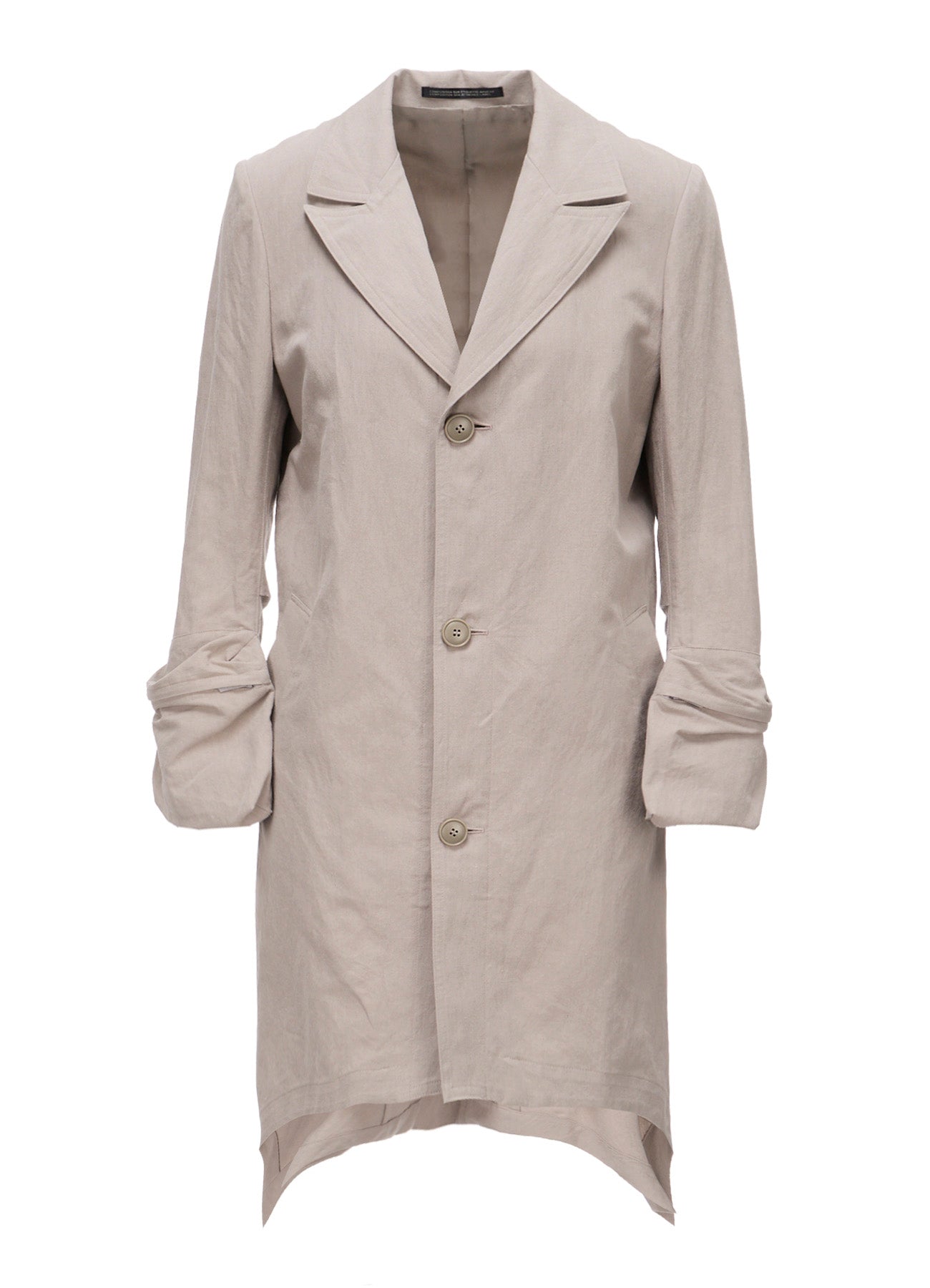 C/Li POPLIN SLEEVE POCKET COAT