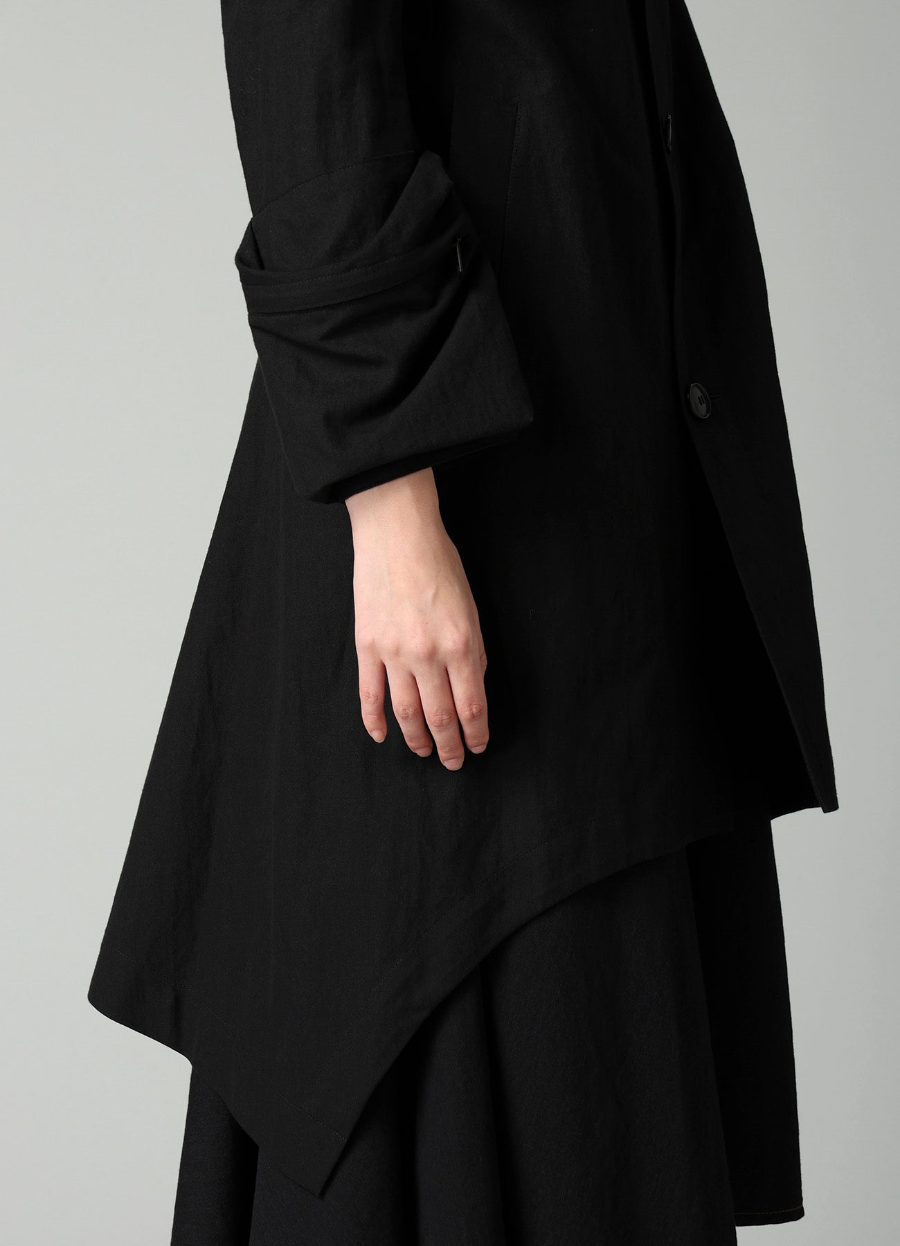 C/Li POPLIN SLEEVE POCKET COAT