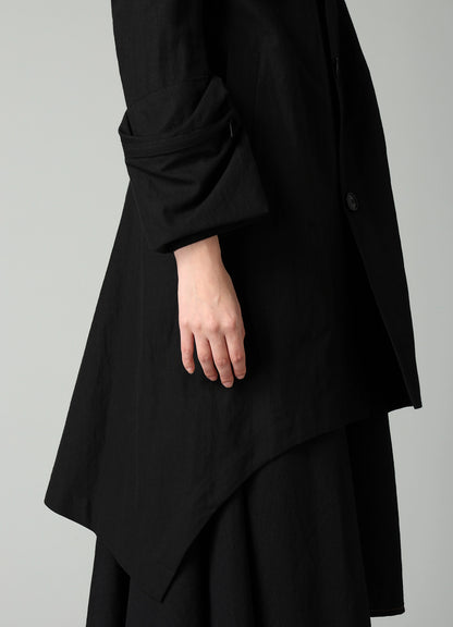 C/Li POPLIN SLEEVE POCKET COAT