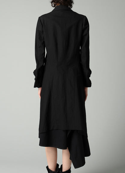 C/Li POPLIN SLEEVE POCKET COAT