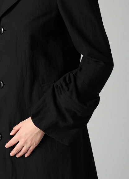 C/Li POPLIN SLEEVE POCKET COAT