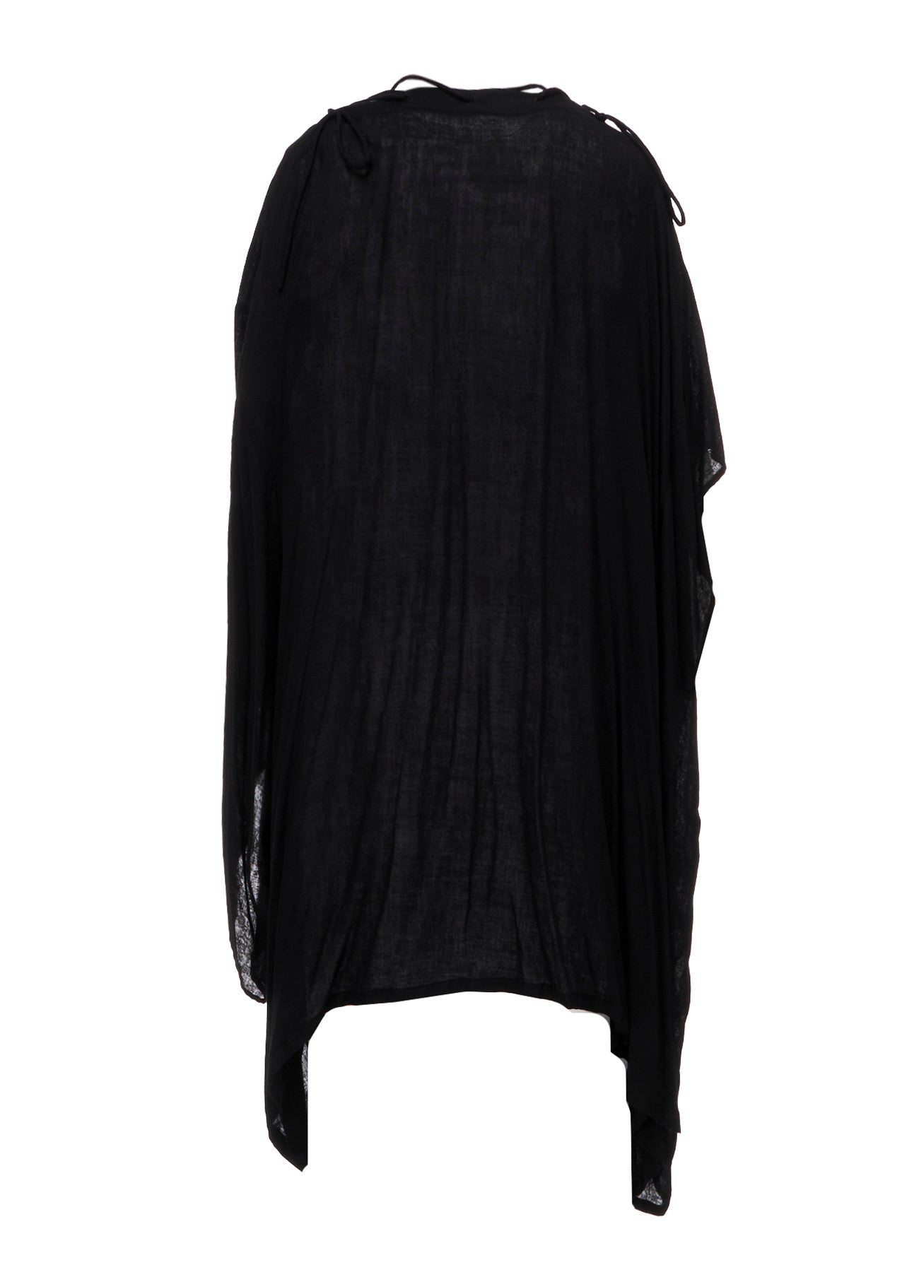 Ry DOUBLE LAYER GAUZE STRING ASYMMETRIC DRESS A