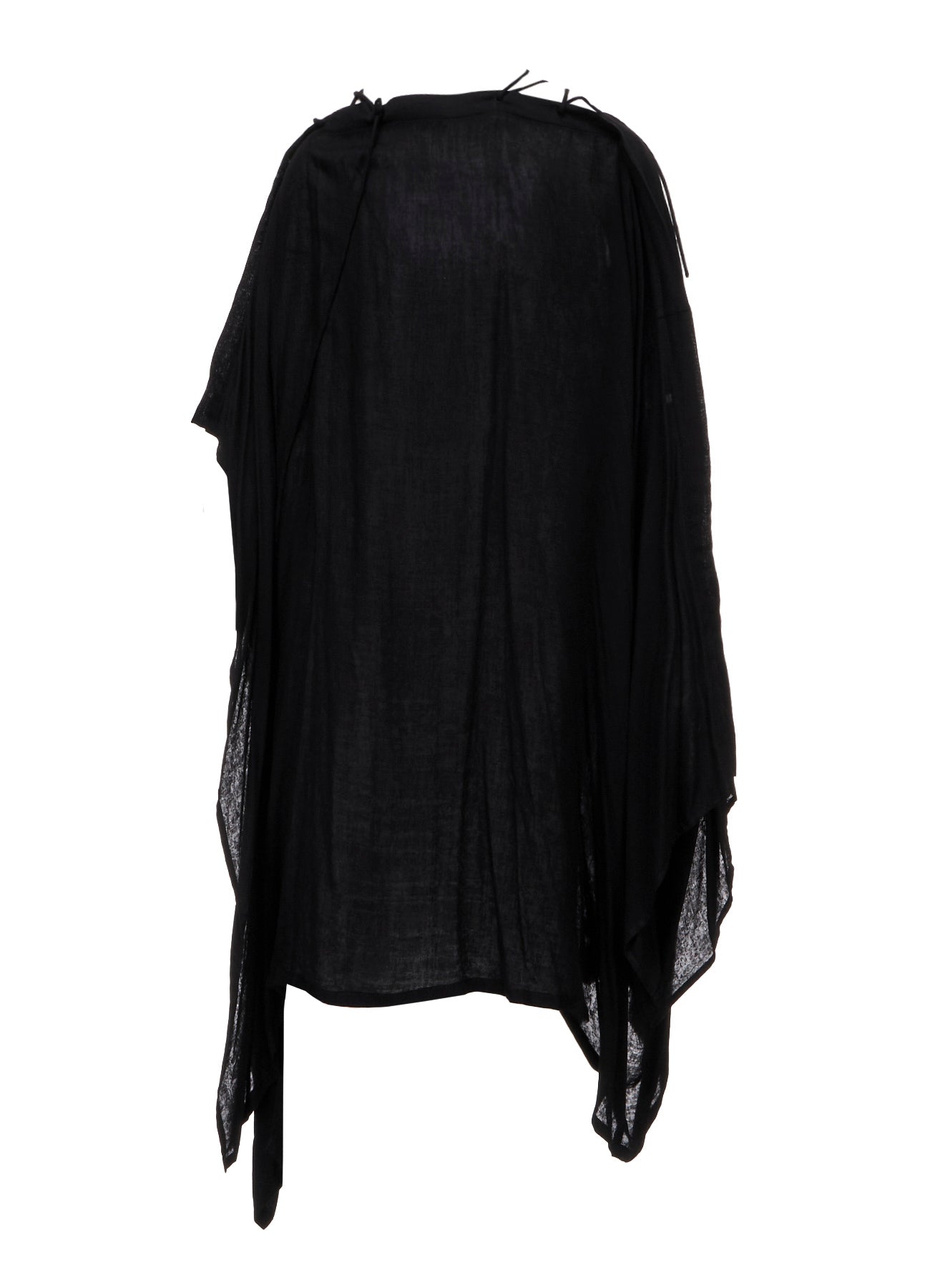 Ry DOUBLE LAYER GAUZE STRING ASYMMETRIC DRESS A